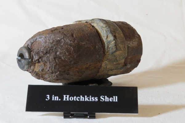 Hotchkiss 3" ordnance shell Hotchkiss 3" ordnance shell
