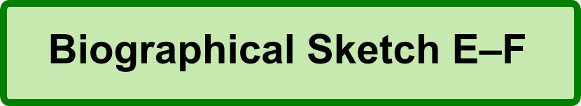 "Biographical Sketch E&ndash;F" Button