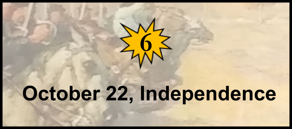 Dateline: Friday, October 22, 1864 Independence