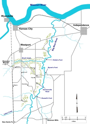 Regional map of Westport and vicinity