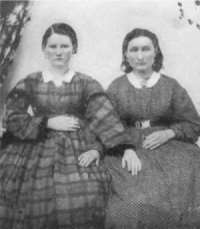 Nannie Harris McCorkle and Charity McCorkle Kerr