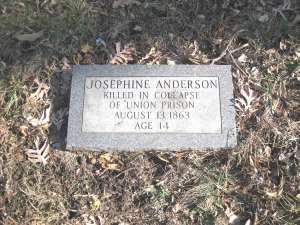 Josephine Anderson grave