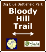 Sign for Bloody Hill Trail