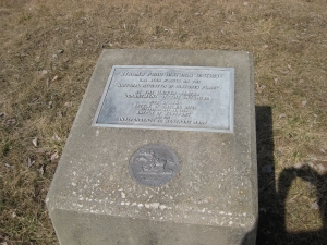 Byram's Ford Historic District Marker