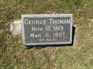 George Thoman's Grave