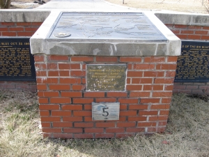 Battle of the Big Blue Map Marker