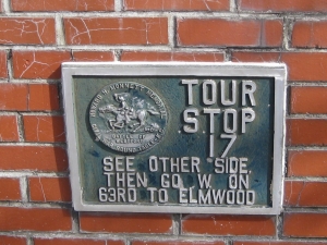 Battle of the Big Blue Map Marker