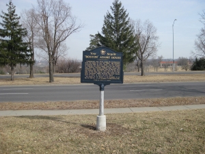 Boston Adams' House Historical Marker
