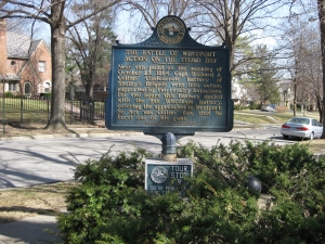 Collins Battery Historical Marker 