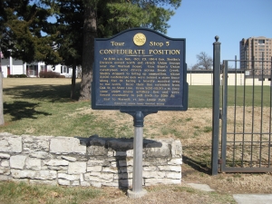 Confederate Position Historical Marker