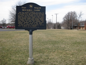 Mockbee Farm Historical Marker