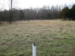 Mine Creek Battlefield Trail Marker 6 Looking Southeast
